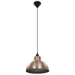 Berkfield Home Ceiling Lamps 2 pcs Semi-spherical Copper Colour in Brown - thumbnail 4