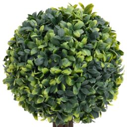 Berkfield Home Artificial Boxwood Plants 2 pcs with Pots Ball Shaped Green 56 cm - thumbnail 5