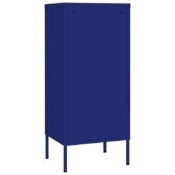 Berkfield Home Storage Cabinet Navy Blue 42.5x35x101.5 cm Steel - thumbnail 5