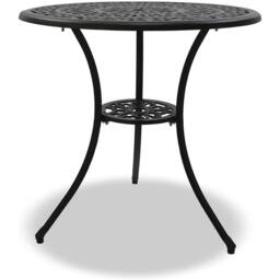 Centurion Supports POSITANO Garden & Patio Cast Aluminium Bistro Table in Black - thumbnail 3