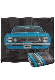 Chevrolet 1967 Camaro Car Illustartion Silky Touch Super Soft Throw Blanket 152 X 127 cm in White - thumbnail 2