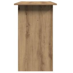 Berkfield Home Desk Artisan Oak 80x45x74 cm Engineered Wood in Brown - Size: 80 x 45 x 74 cm - thumbnail 6