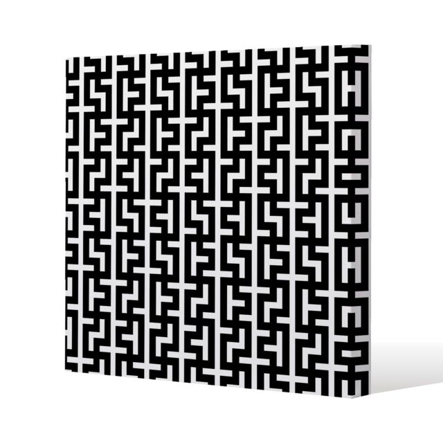 Benjamin Tate Design Maze (Canvas Print) / 127 x 127 x 4cm in Natural - Size: 127 x 127 x 4 cm - image 1