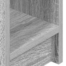Berkfield Home Bedside Cabinet with Drawer Grey Sonoma 20x36x60 cm - Size: 20 x 36 x 60 cm - thumbnail 9