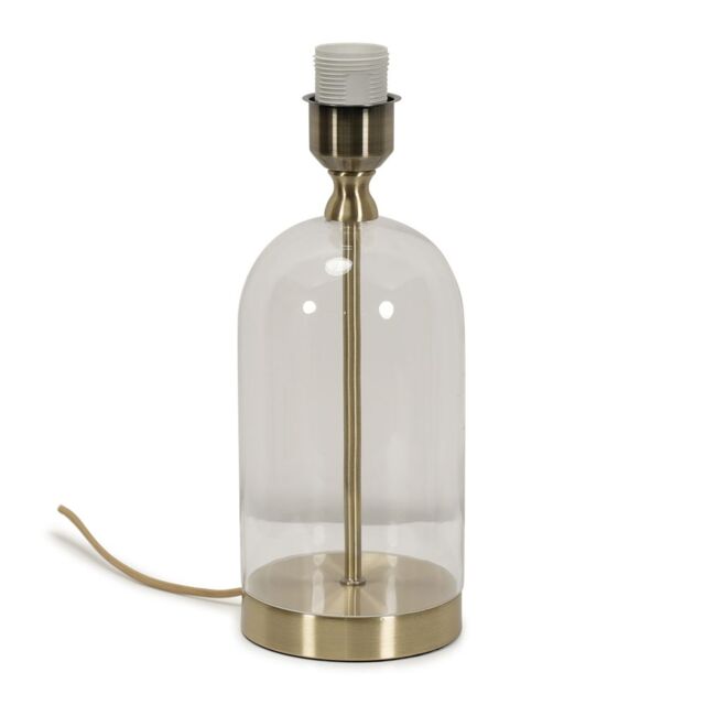 ValueLights Jessy Glass Gold Table Lamp Base - image 1