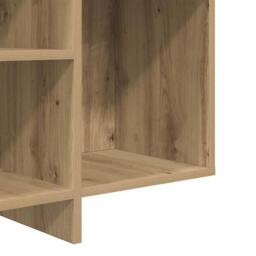 Berkfield Home Sideboard Artisan oak 120 x 30 x 75 cm Engineered wood in Brown - thumbnail 8