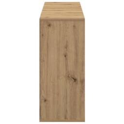 Berkfield Home Sideboard Artisan oak 120 x 30 x 75 cm Engineered wood in Brown - thumbnail 6
