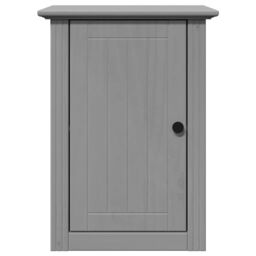 Berkfield Home Bathroom Wall Cabinet BODO Grey 44x30x60 cm - Size: 44 x 30 x 60 cm - thumbnail 4