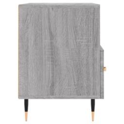 Berkfield Home TV Cabinet Grey Sonoma 80x36x50 cm Engineered Wood - Size: 80 x 36 x 50 cm - thumbnail 7
