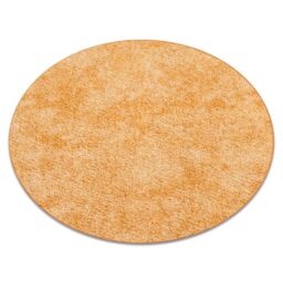 RugsX Round Serenade Rug in Yellow - Size: 100 cm diameter - thumbnail 1
