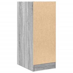 Berkfield Home Elegant Apothecary Cabinet Grey Sonoma 30x41x77.5 cm Engineered Wood - thumbnail 7