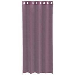 Berkfield Home Voile Curtains with Grommets 2 pcs Purple 140x225 cm - thumbnail 4