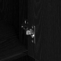 Berkfield Home Highboard Black Oak 80x33x150 cm Engineered Wood - Size: 80 x 33 x 150 cm - thumbnail 9