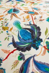 Harlequin 'Wonderland Floral' Cotton Sateen Duvet Cover Set in White - Size: Single - thumbnail 5