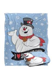 Warner Brothers Frosty The Snowman 152x127 cm I Love Snowdays Soft Throw Blanket - thumbnail 2