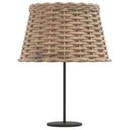 Berkfield Home Lamp Shade Brown √ò38x23 cm Wicker - Size: 38x23 cm - thumbnail 4