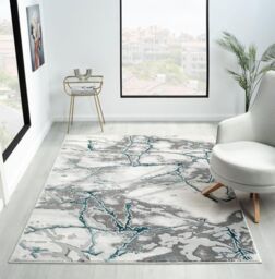 The Linen Consultancy TLC 5 Star Hotel Concept Bianco Rug Cream / Green - Size: 200 cm x 290 cm - thumbnail 1