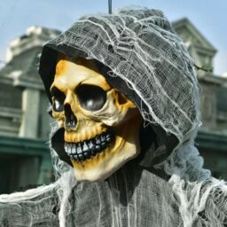 Garden Greatness 6ft Hanging Grim Reaper Halloween Ghost Decoration - Size: 1 Pack - thumbnail 4