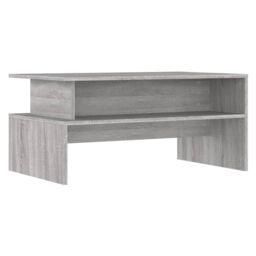 Berkfield Home Coffee Table Grey Sonoma 90x55x42.5 cm Engineered Wood - thumbnail 2