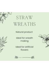 KDMD Straw Ring 25cm 3 Pack Brown - thumbnail 6
