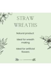KDMD Straw Ring 25cm 3 Pack Brown - thumbnail 3