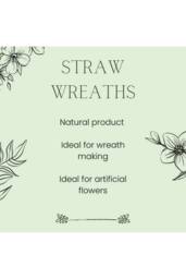 KDMD Straw Ring 25cm 3 Pack Brown - thumbnail 4