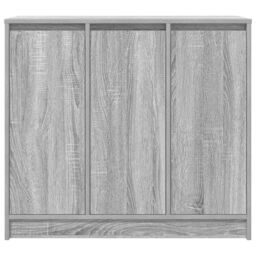Berkfield Home Sideboard Grey Sonoma 85x34x76 cm Engineered Wood - Size: 85 x 34 x 76 cm - thumbnail 6