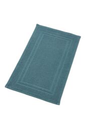 CHRISTY 'Fina' Luxury Heavyweight Woven Bath Mat in Blue - thumbnail 3