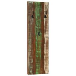 Berkfield Home Wall-mounted Coat Racks 2 pcs 36x3x110 cm Solid Reclaimed Wood - Size: 36 x 3 x 110 cm - thumbnail 3