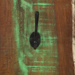 Berkfield Home Wall-mounted Coat Racks 2 pcs 36x3x110 cm Solid Reclaimed Wood - Size: 36 x 3 x 110 cm - thumbnail 7