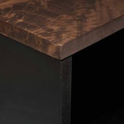 Berkfield Home TV Cabinet ‚Äì 80 x 31.5 x 46 cm Solid Wood & Engineered Wood in Brown - thumbnail 8
