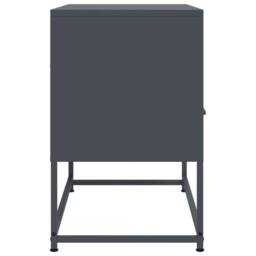 Berkfield Home TV Cabinet Anthracite 68x39x60.5 cm Steel in Dark Grey - thumbnail 7