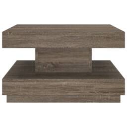 Berkfield Home Modern Coffee Table Grey 60x60x35 cm MDF - Size: 60 x 60 x 35 cm - thumbnail 1