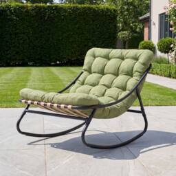 Artemis Home Solace Outdoor Rocking Chair in Green