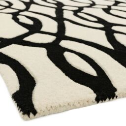 The Rug Shop UK White Handmade Abstract Luxurious Easy To Clean Area Rug - Size: 200 cm x 300 cm - thumbnail 4