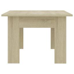 Berkfield Home Stylish Coffee Table Sonoma Oak 100x60x42 cm Engineered Wood in Light Tan - Size: 100 x 60 x 42 cm - thumbnail 5