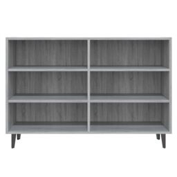 Berkfield Home Sideboard Grey Sonoma 103.5x35x70 cm Engineered Wood - thumbnail 4