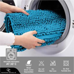GAVENO CAVAILIA Loop Bath Mat in Teal - thumbnail 6