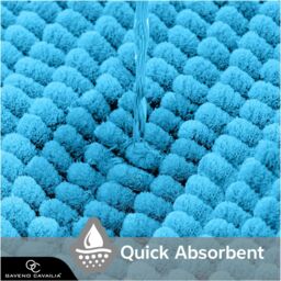 GAVENO CAVAILIA Loop Bath Mat in Teal - thumbnail 3