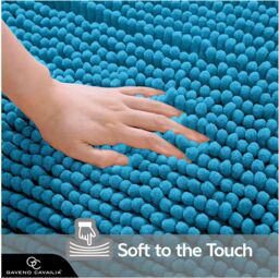 GAVENO CAVAILIA Loop Bath Mat in Teal - thumbnail 2