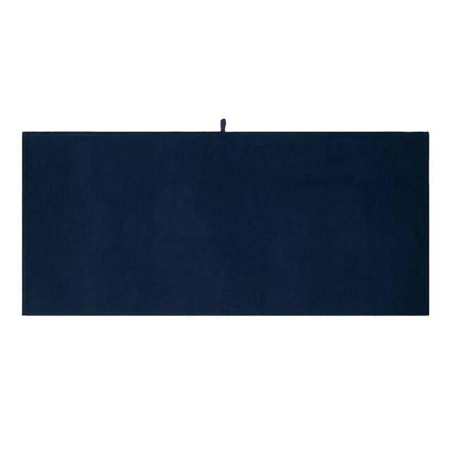 Towel City Plain Quick Dry Bath Towel in Navy - image 1