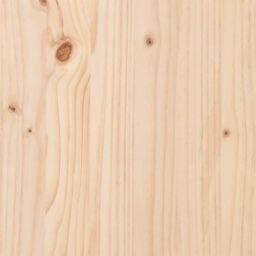 Berkfield Home Floor Bed Frame Natural 160 x 220 cm Solid Pine wood in Beige - thumbnail 8