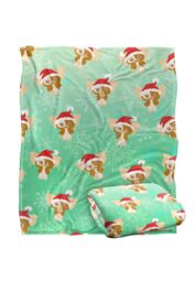 Warner Brothers Gremlins Silky Touch Super Soft Throw Blanket 152x127cm in White - Size: 152x127 cm - thumbnail 2