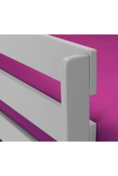 Julian Bowen Bella Bunk Bed in Grey - Size: Single - thumbnail 6