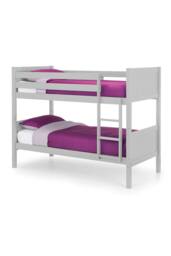 Julian Bowen Bella Bunk Bed in Grey - Size: Single - thumbnail 2