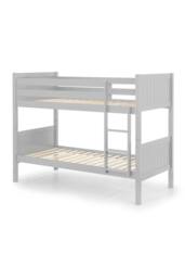 Julian Bowen Bella Bunk Bed in Grey - Size: Single - thumbnail 3