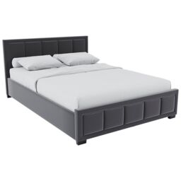 Home Discount Vida Designs Vanita Bed Frame Linen Fabric UKFR Storage Furniture in Dark Grey - Size: King - thumbnail 6