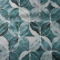 OHS Geo Duvet Cover Set Quilt Pillowcase Watercolour Soft Bedding in Green - Size: King - thumbnail 5