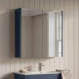 Balterley Winshill Mirror - Blue - 600mm - thumbnail 3