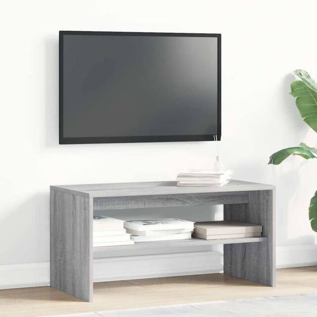 Berkfield Home TV Cabinet Grey Sonoma 80x40x40 cm Engineered Wood - Size: 80 x 40 x 40 cm - image 1